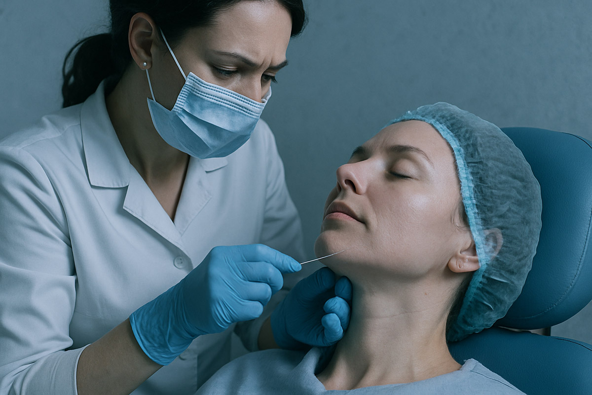 Что выбрать: нитевой лифтинг или подтяжку лица - 1